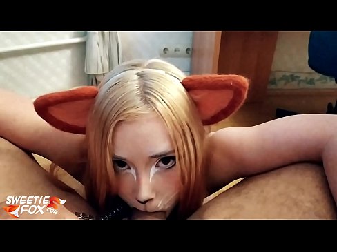 ❤️ Kitsune ağzına sik və cum udmaq ❌ Anal video bizdə ️❤